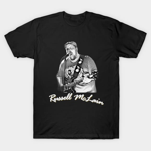 RDM Guitar Man. T-Shirt by RussellMcLainMusic